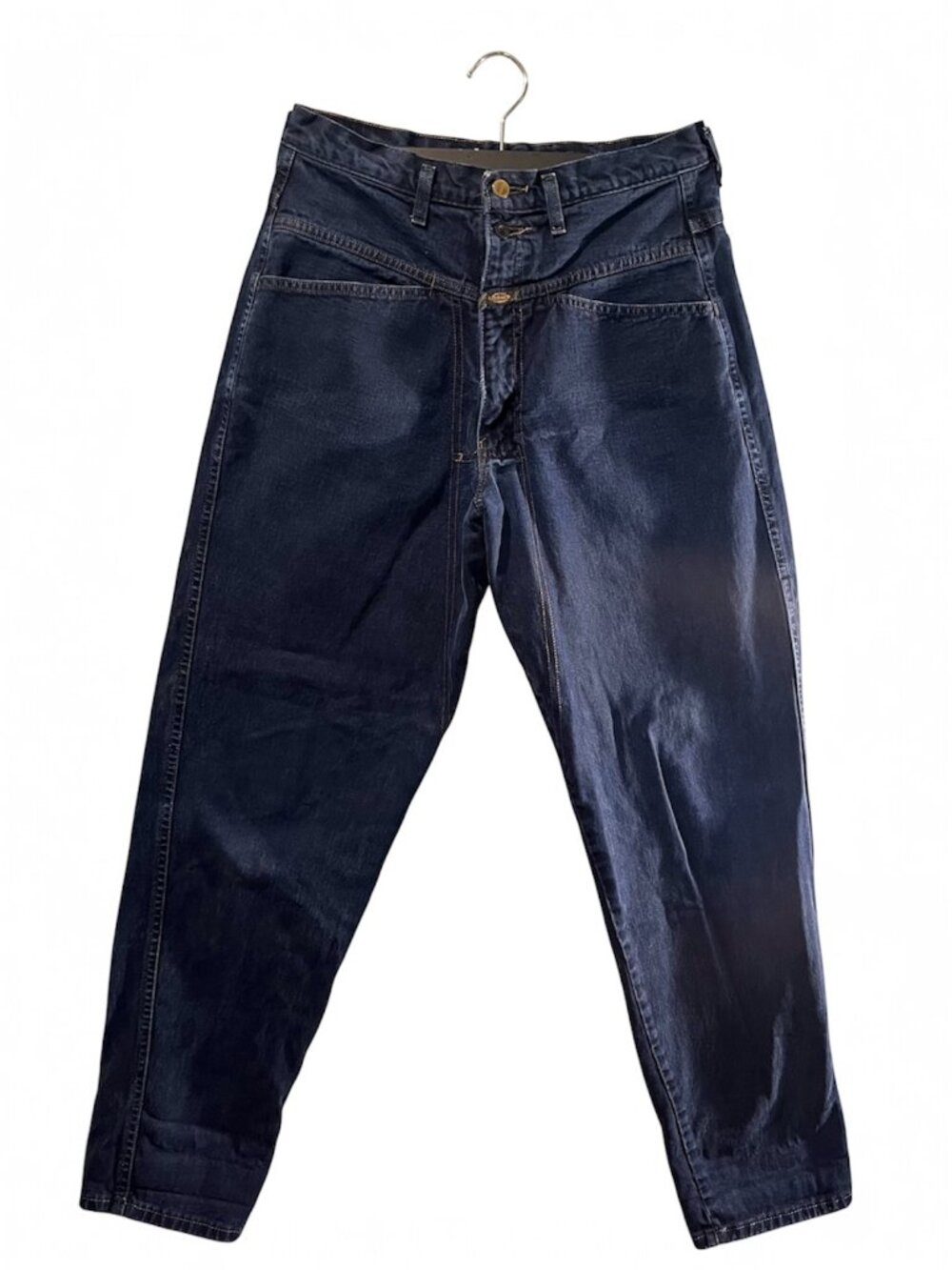 Girbaud Vintage Y2K Wrap Waist Tapered Carrot Jeans Womens 31 Denim